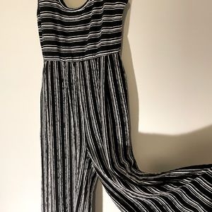 Black and White jump suit